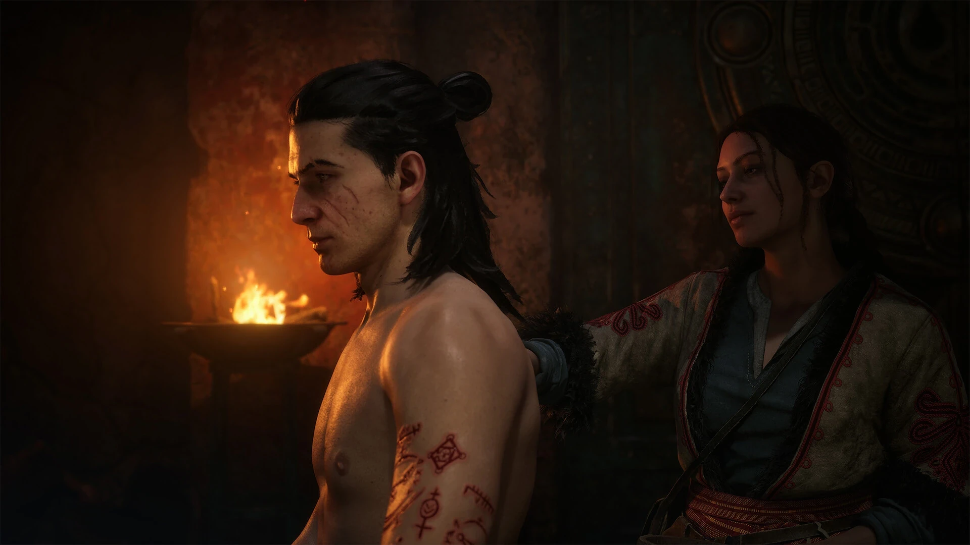 Coen in a dimly lit interior in The Blood of Dawnwalker