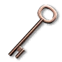 Brass Key inventory icon