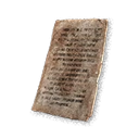 Torn Out Page inventory icon