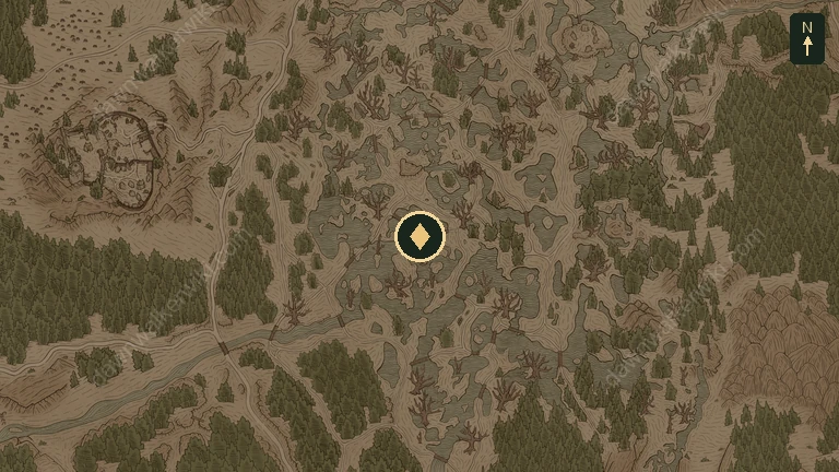 Ambrus's Collectors: Bounty of the Mire location in Vale Sangora
