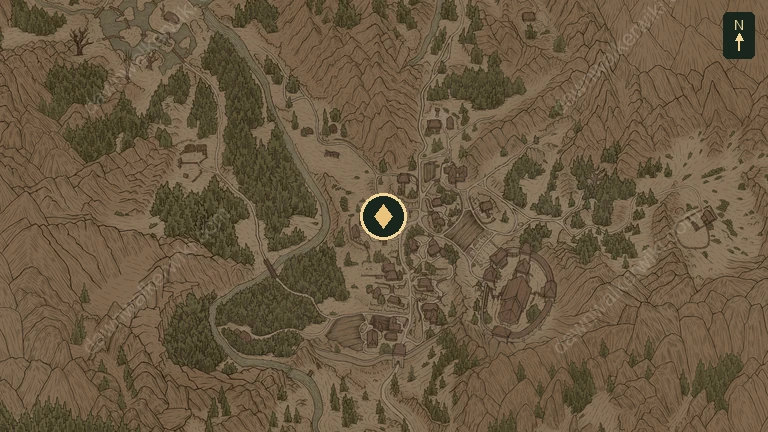 The Firebrand location in Vale Sangora