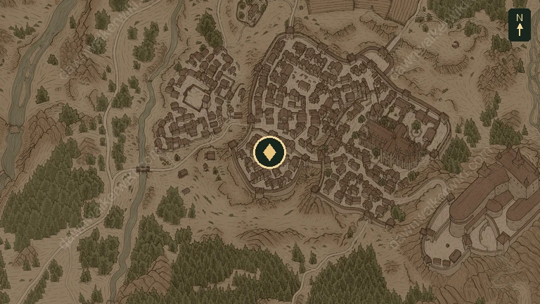 What Moves the Dead location in Vale Sangora