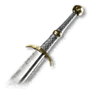 Gilded Long Cleaver inventory icon
