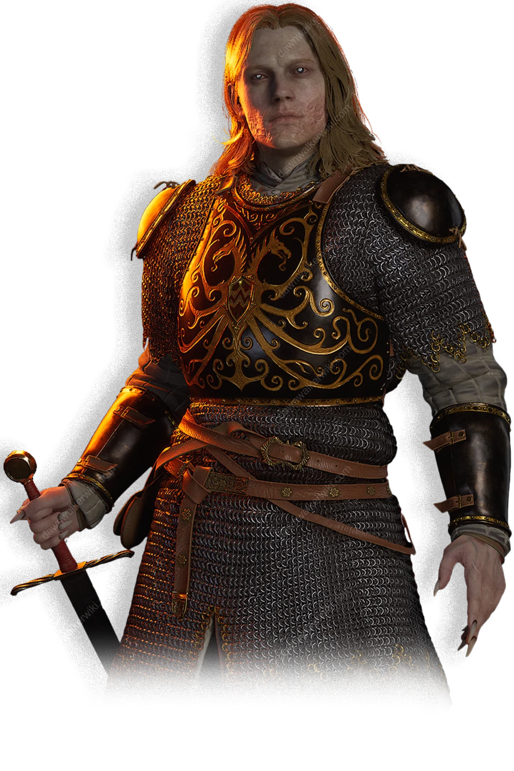 Ambrus portrait in The Blood of Dawnwalker