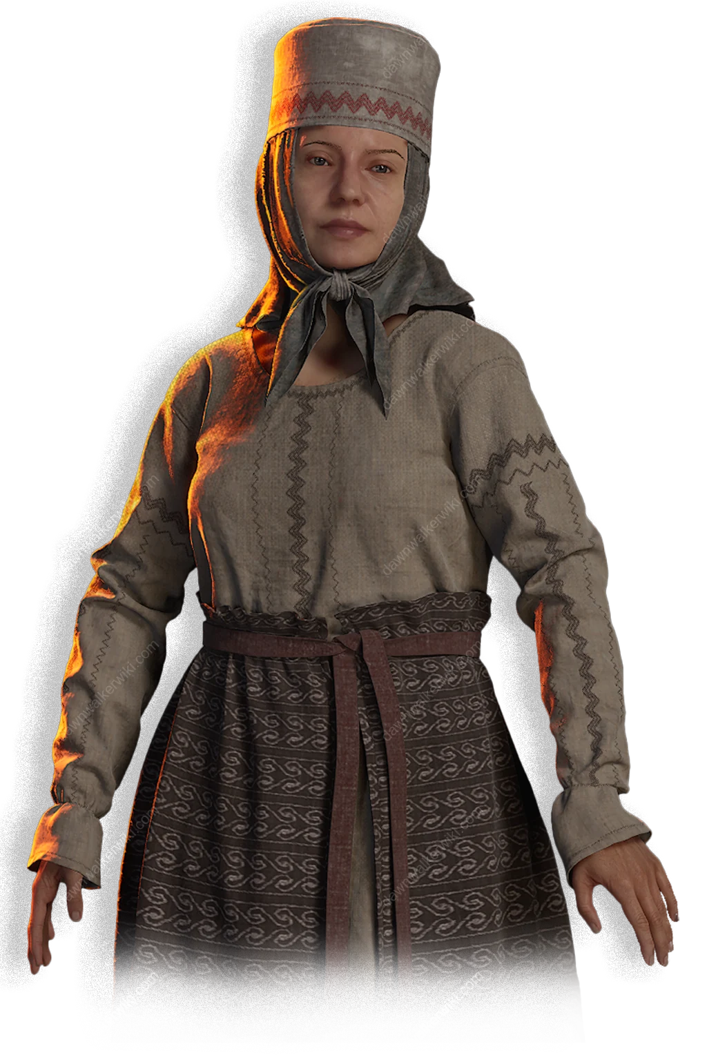 Renna portrait in The Blood of Dawnwalker