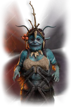 Sanzhani Tsarina portrait in The Blood of Dawnwalker