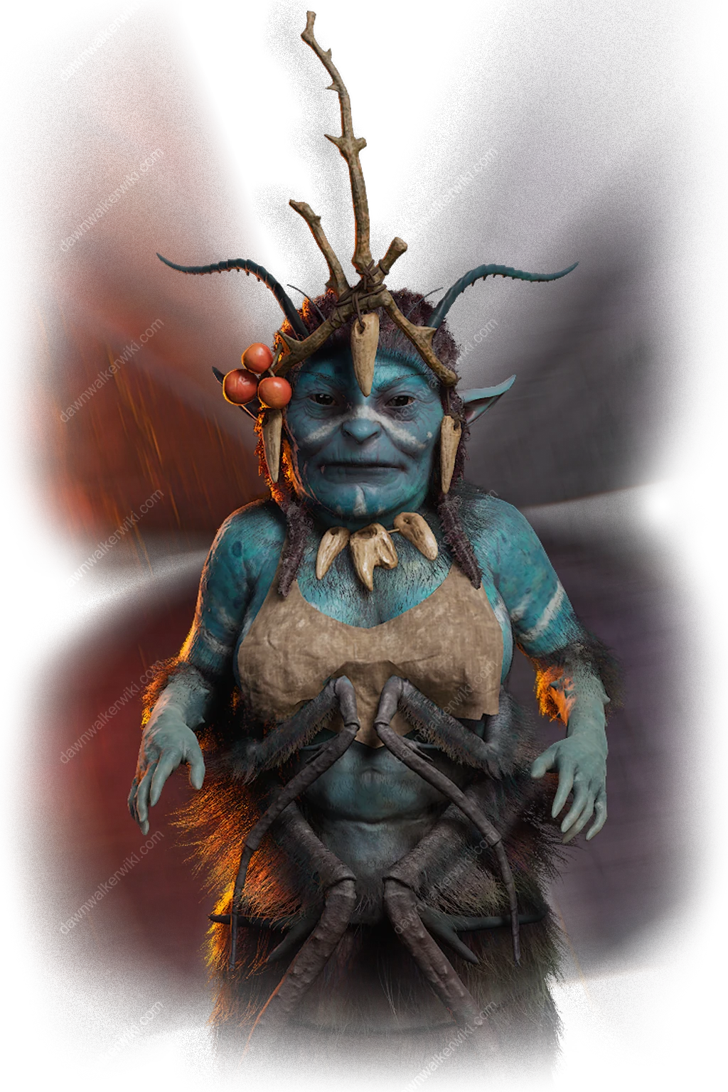 Sanzhani Tsarina portrait in The Blood of Dawnwalker