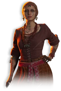 Vera portrait in The Blood of Dawnwalker