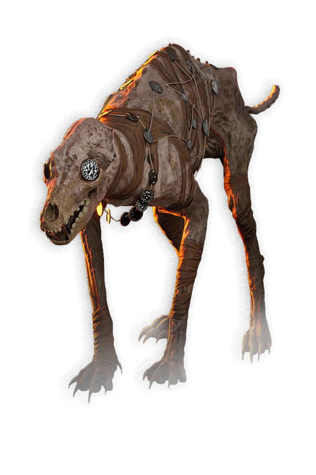 Undead Dog portrait in The Blood of Dawnwalker